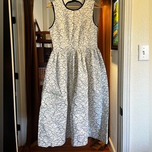 Kate Spade White lace dress with black detail